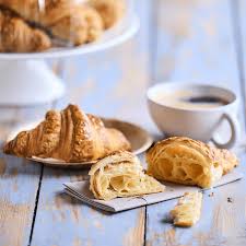 Butter Croissant Background