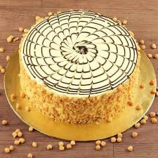 Butterscotch Cake Background