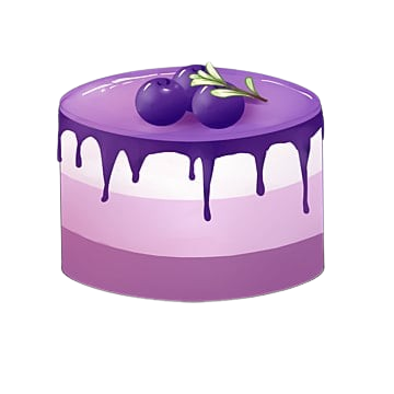 Blueberry Cake Foreground