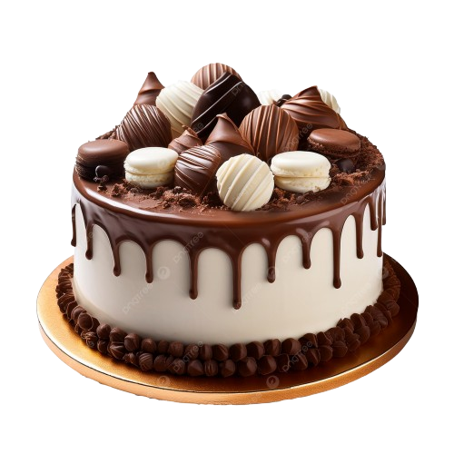 Choco Vanilla Cake Foreground