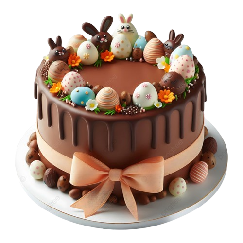 Egg-Less Chocolate Cake Foreground