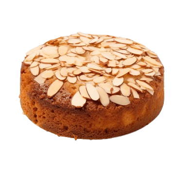 Honey Almond Cake Foreground