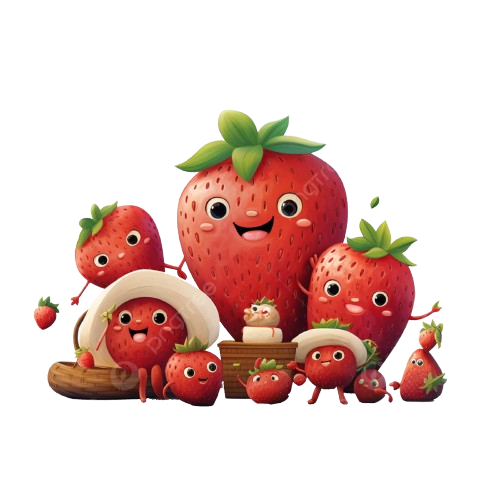 Strawberry Delight Foreground