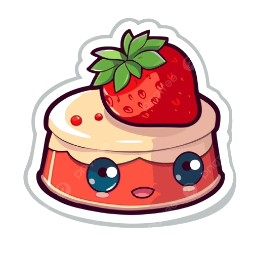 Strawberry Cake Foreground