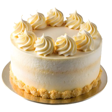 Vanilla Creamy Cake Foreground