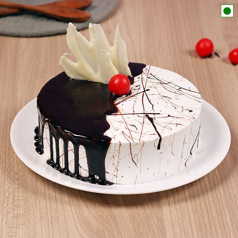 Choco Vanilla Cake Background