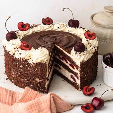 Black Forest Cake Background
