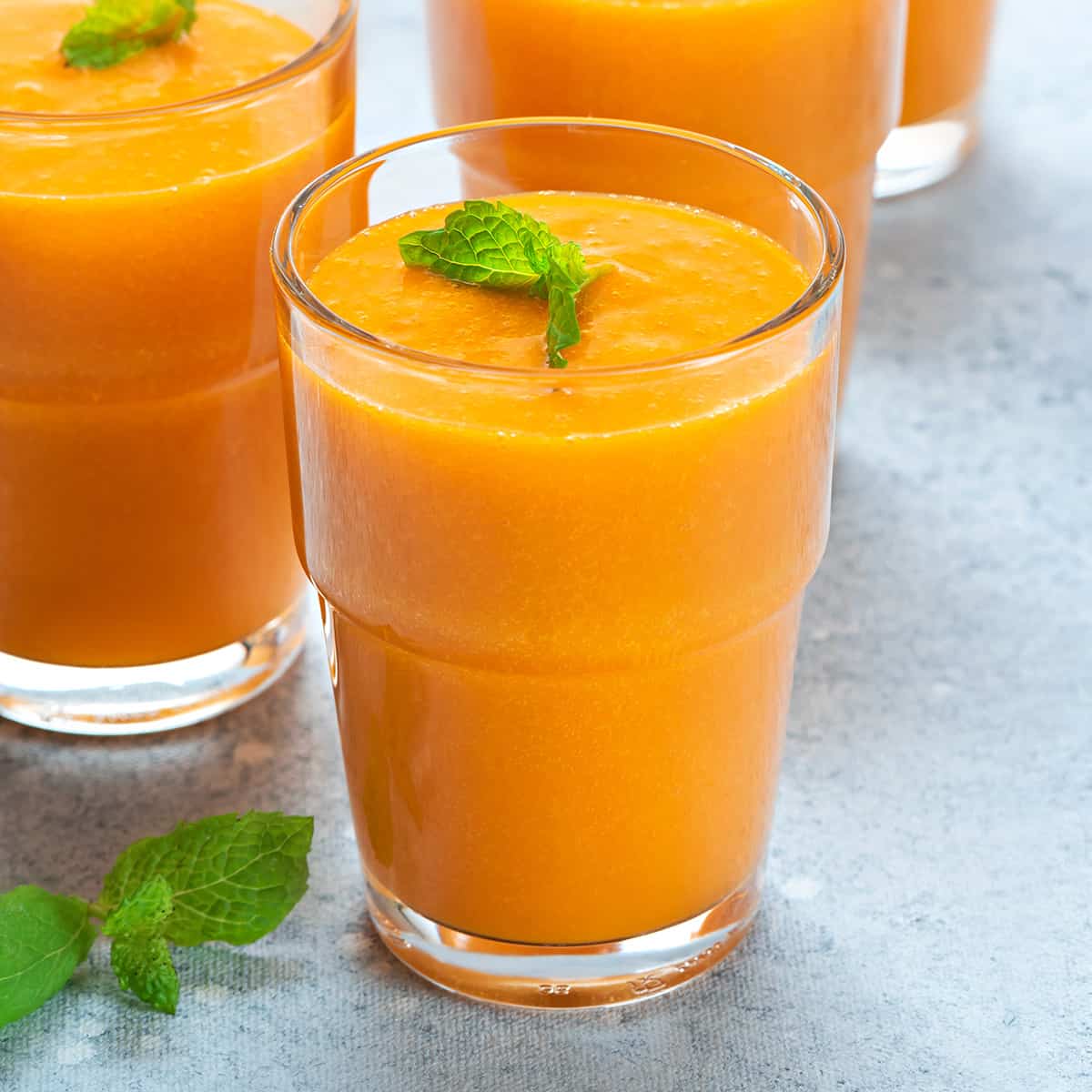 Mango Soft Drink Background